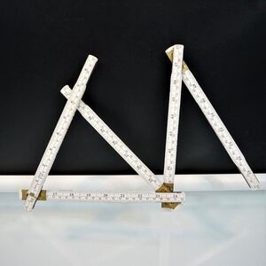 Vintage Montag Windows And Doors Advertising Folding Ruler